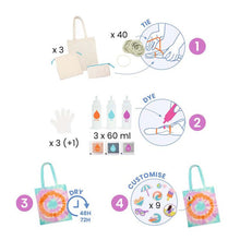 Cargar imagen en el visor de la galería, 3 ACCESORIOS TIE-DYE