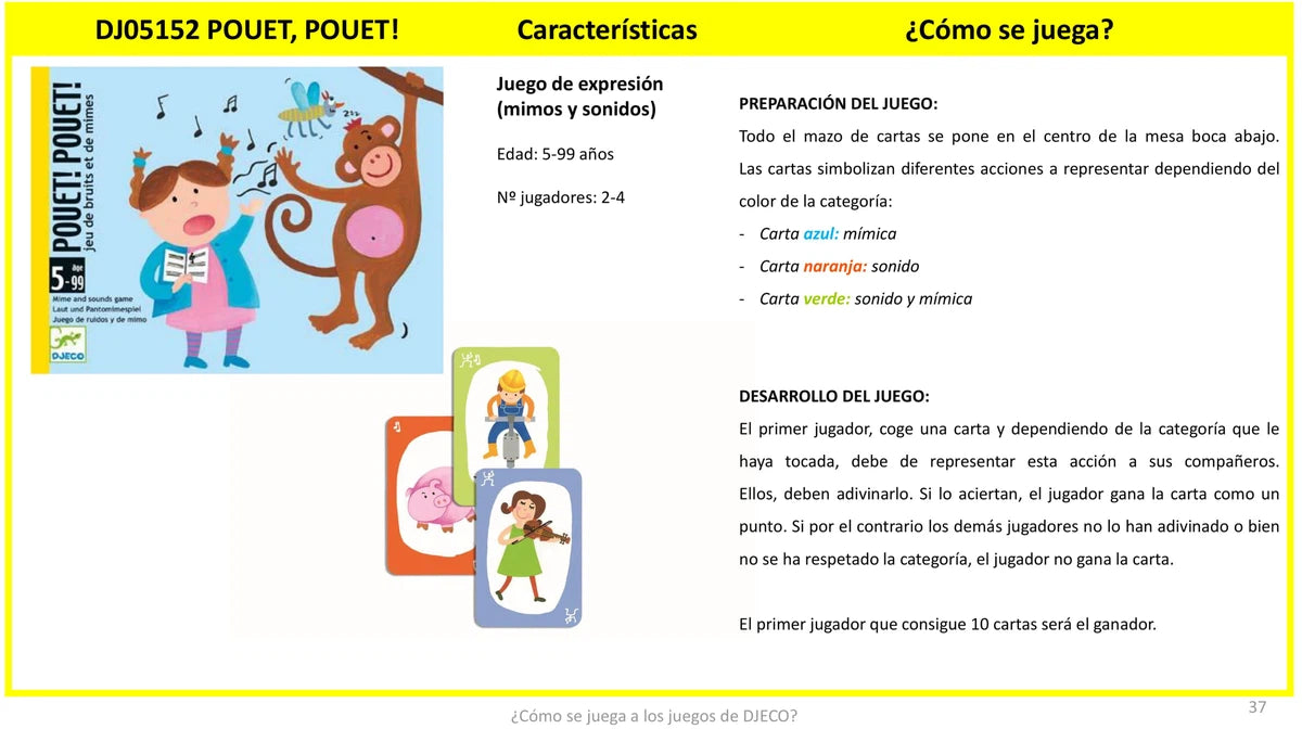 Cartas Pouet ! Pouet !