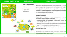 Cargar imagen en el visor de la galería, Juego Memo Meuh