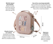 Cargar imagen en el visor de la galería, Bolsa Merienda Térmica 3D Funny Letters