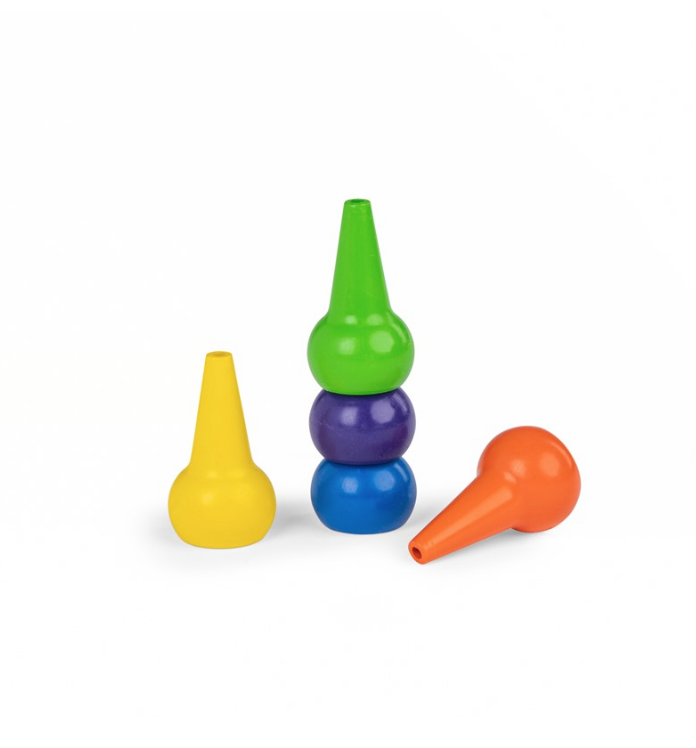 5 lápices de cera Popipop