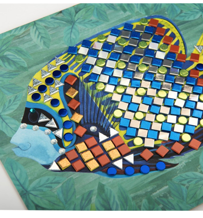 Caja mosaicos Tout autour du monde