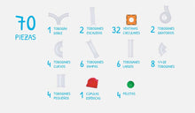 Cargar imagen en el visor de la galería, Imanix Tobogán 70 pzas