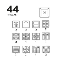 Cargar imagen en el visor de la galería, Imanix Cool Windows 40 pzas. (20 pzas. + 20 clicks)