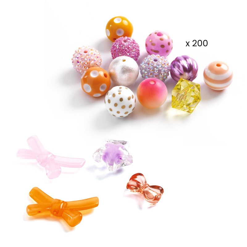 Perles Bulles: kit de collares (oro)