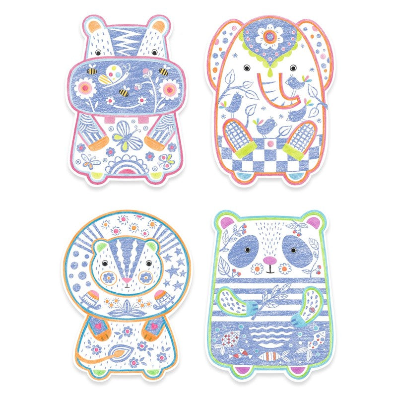 Colorear Animales salvajes