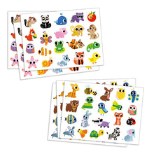 Cargar imagen en el visor de la galería, Pegatinas stickers bebés animales