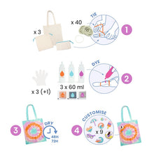 Cargar imagen en el visor de la galería, DIY Conjunto bolsa, bolsita y estuche