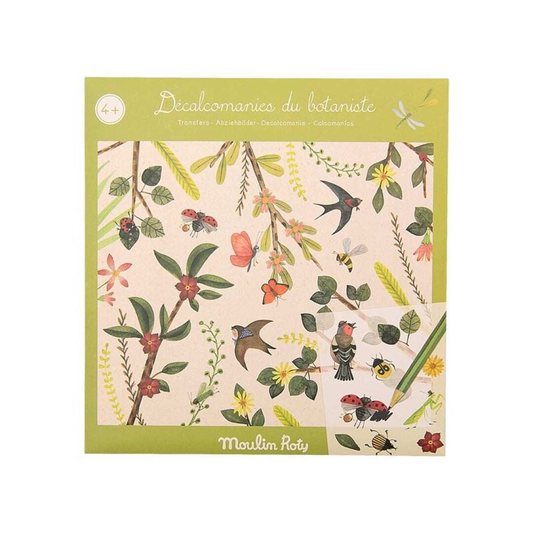 Calcomanías El botanista