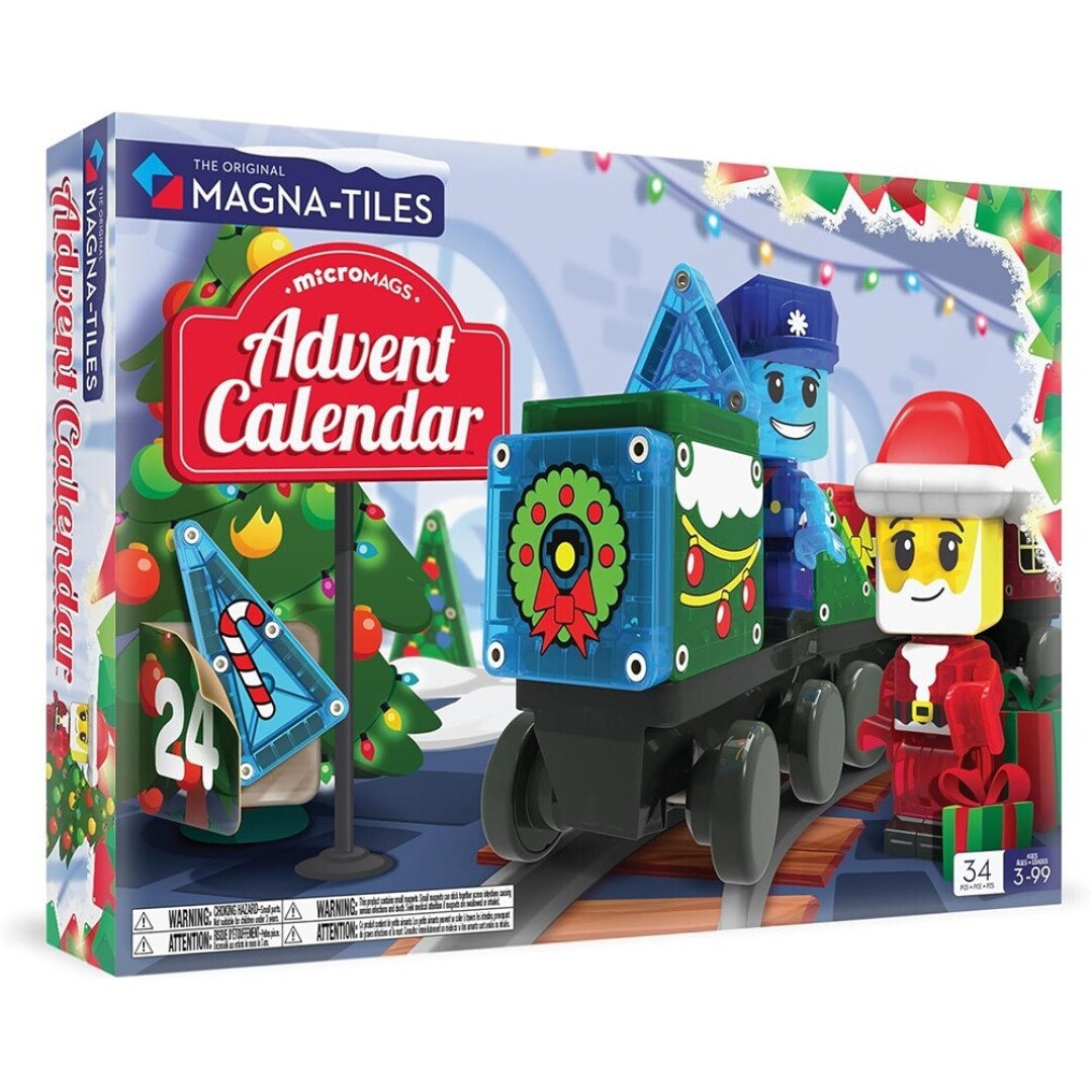 Calendario de Adviento Magna-Tiles