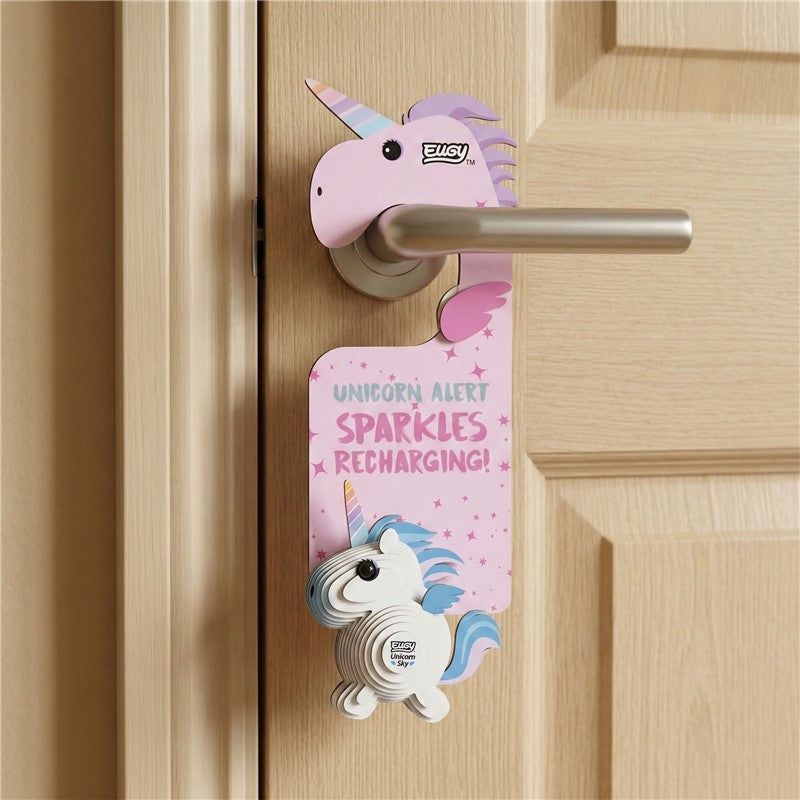 Eugy D069 Unicorn Sky Door Hanger