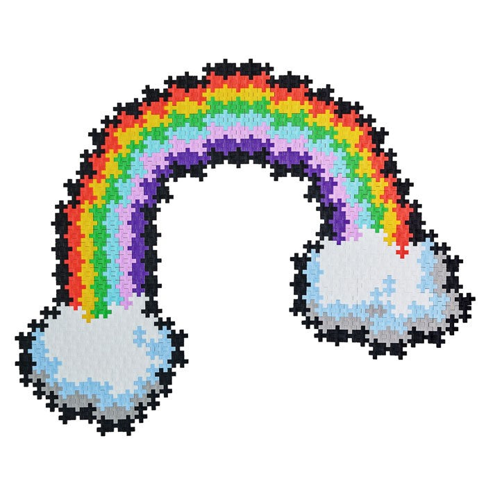 Puzzle by number: Arcoiris