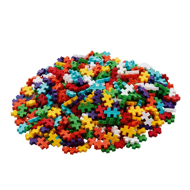 Cubo de piezas: Arcoiris 600 pcs