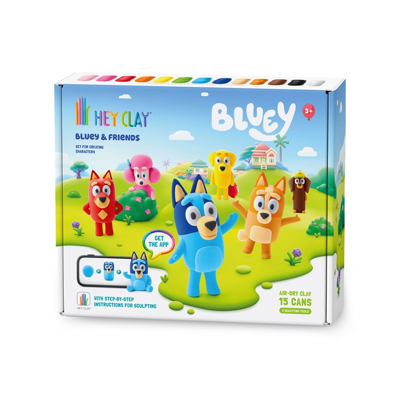 Bluey y sus Amigos set 6 figuras