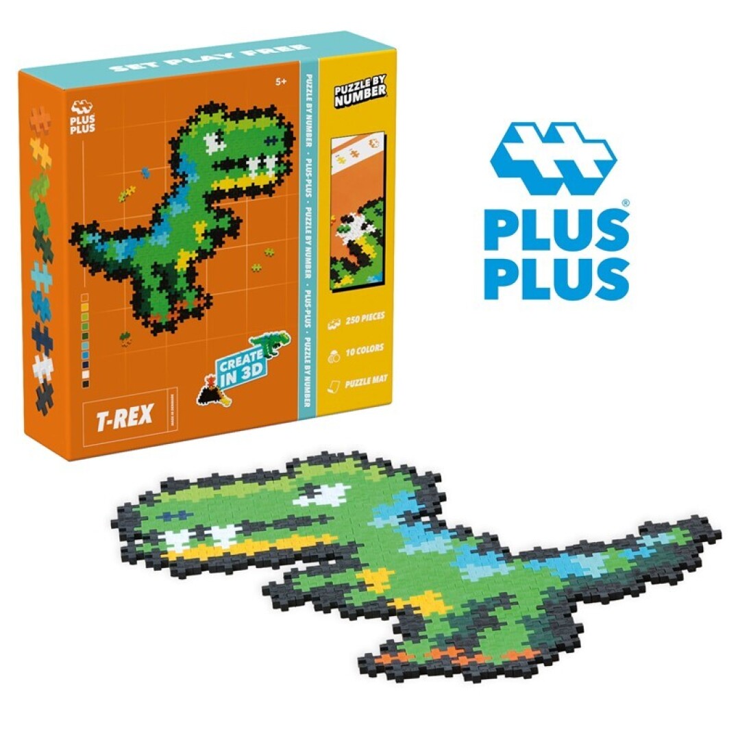 Puzzle by Number: T-REX 250 pcs