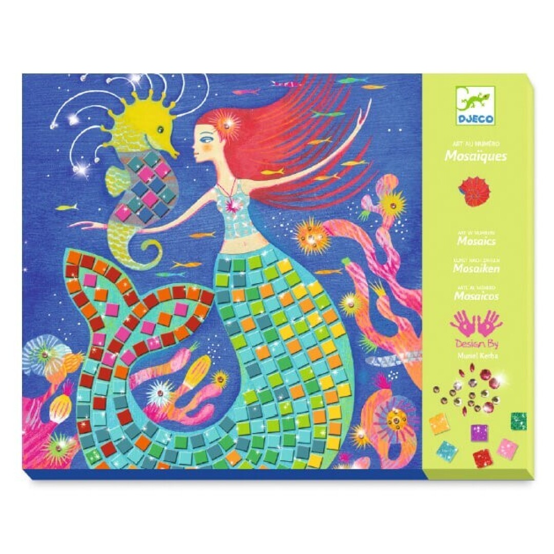 Cuadros de mosaicos: El canto de las sirenas de Djeco