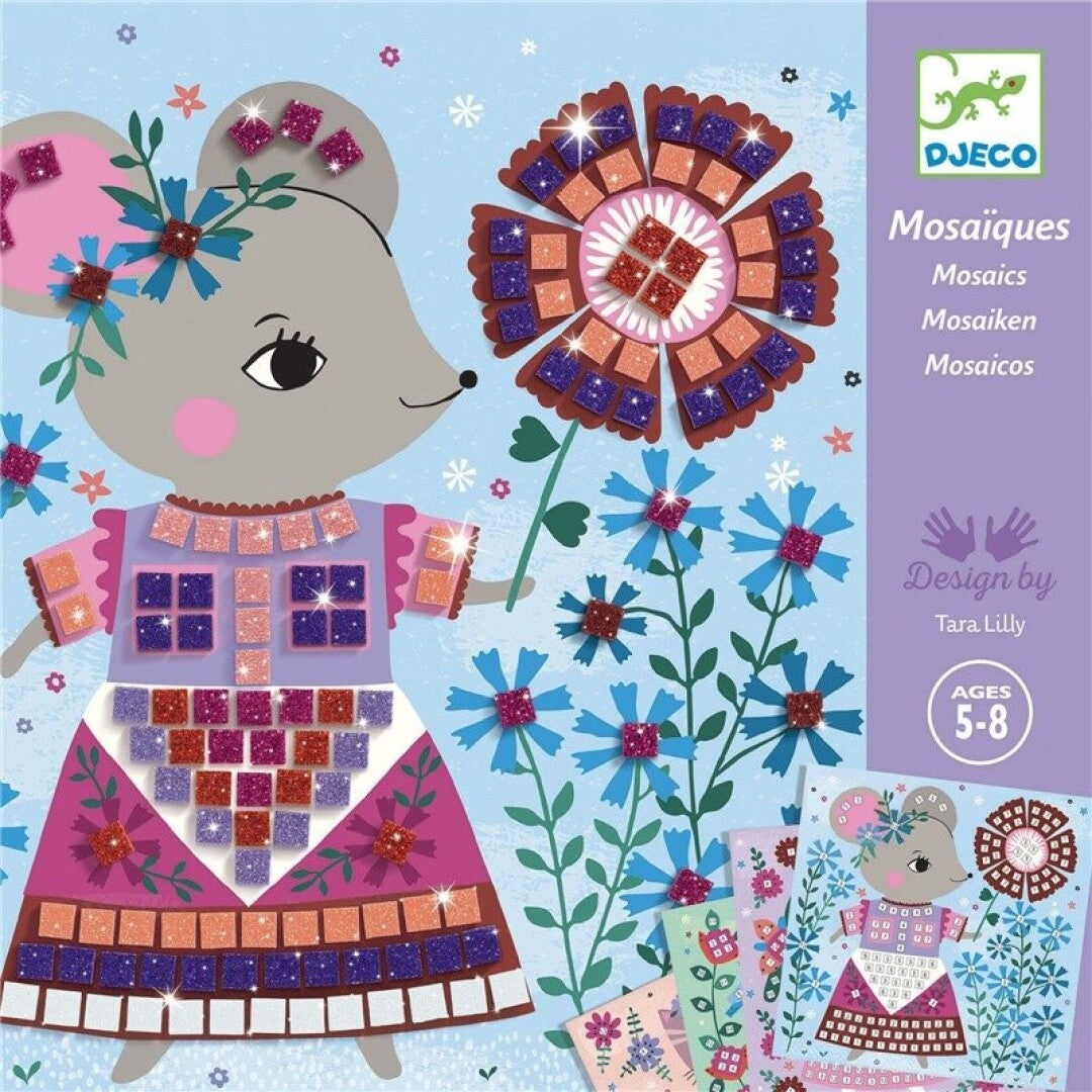 Cuadros de mosaicos: Lovely Pets de Djeco