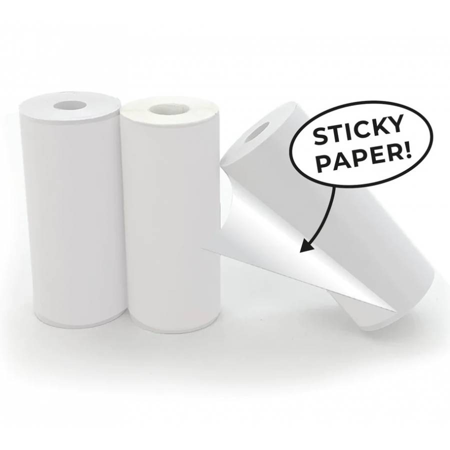 Hoppstar Recarga 3 Rollos de Papel Adhesivo