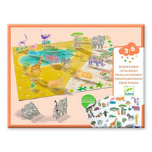 Cargar imagen en el visor de la galería, Pegatinas reposicionables Animales