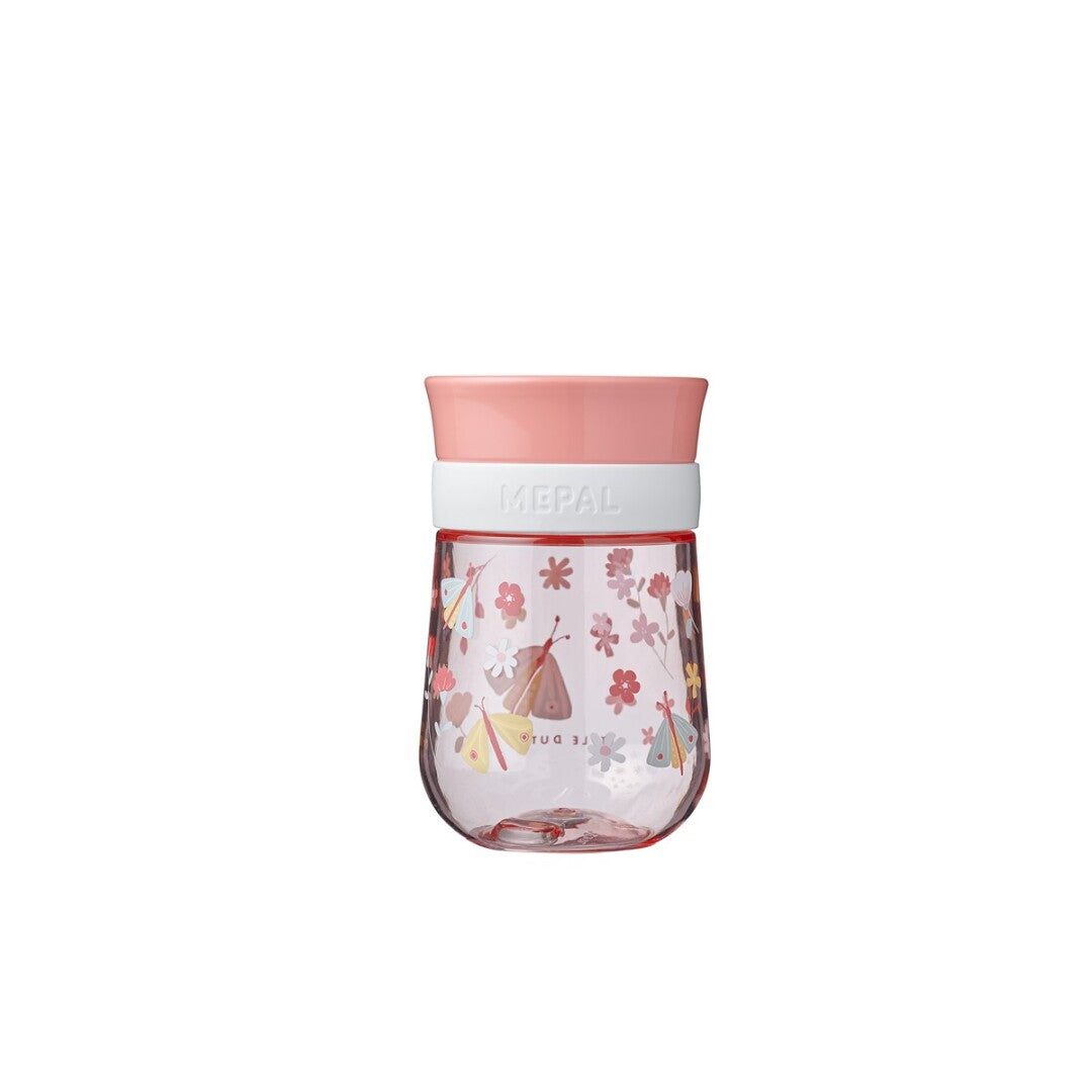 Vaso Antiderrame 360º Flores 300ml