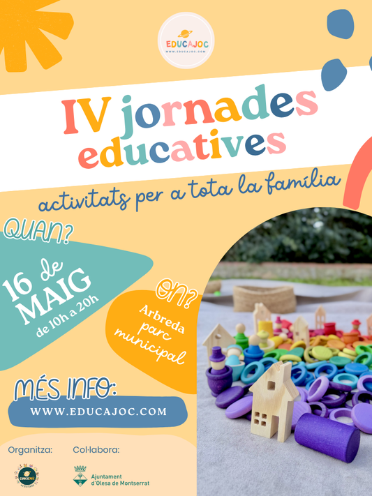🌟 Jornades Educatives Educajoc: Un 16 de maig per connectar, crear i jugar en família