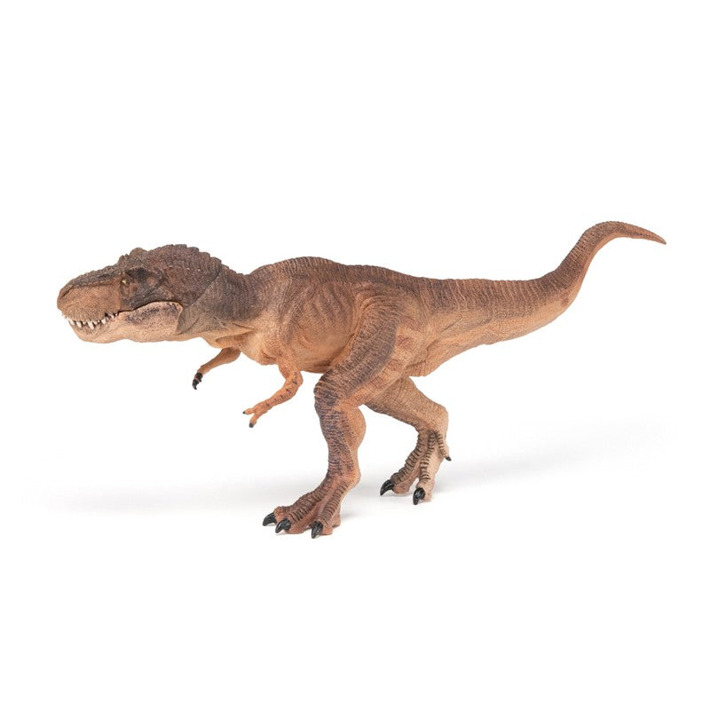 T-Rex Marron Corriendo