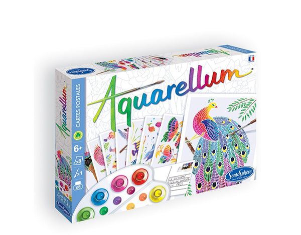 Cartes Postales Animaux Aquarellum