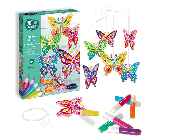 Mobile Vitrail Papillons