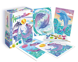 Mini Delfines Aquarellum