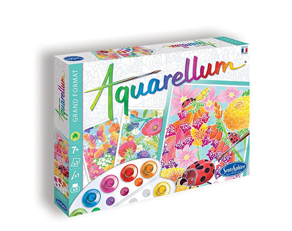 Grand Dans les Fleurs Aquarellum