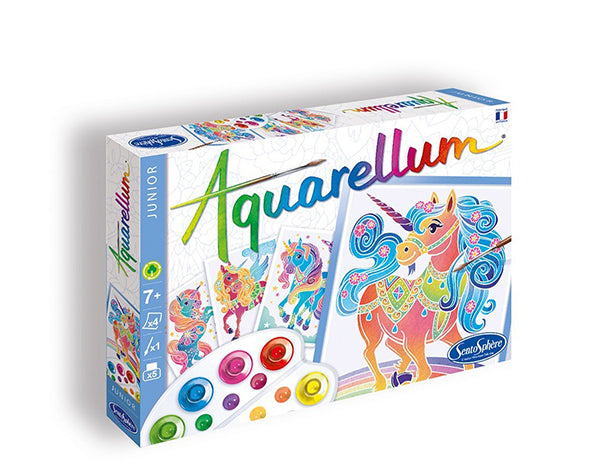 Junior Unicornios Aquarellum