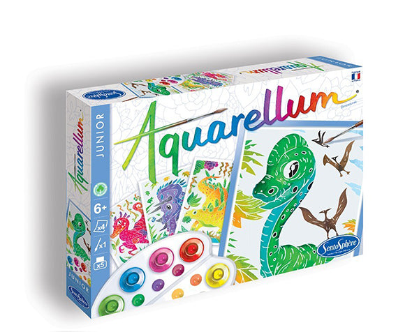 Junior Dinosaures Aquarellum