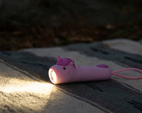 Linterna Silicona Unicornio