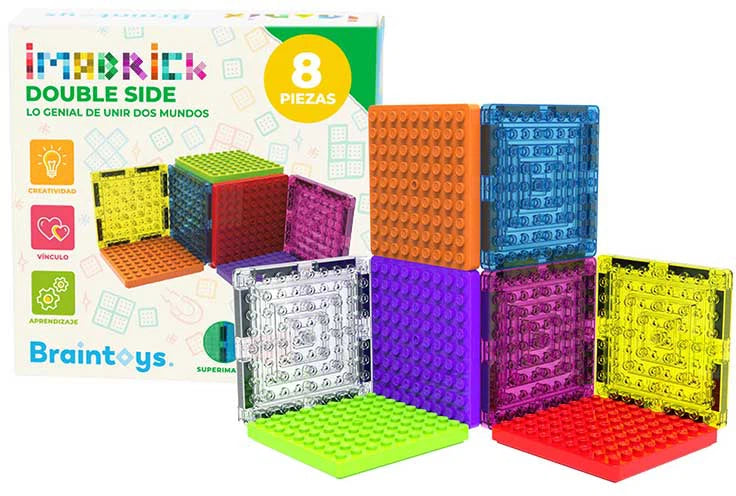 Imabrick 8 piezas doble cara