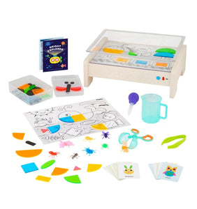 Mesa de luz con kit educativo