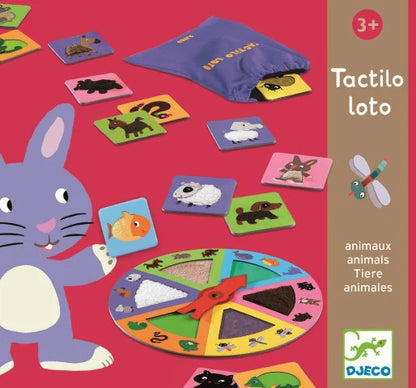 Educativos Tactilo loto animales