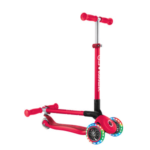 Patinete Globber Luces Rojo