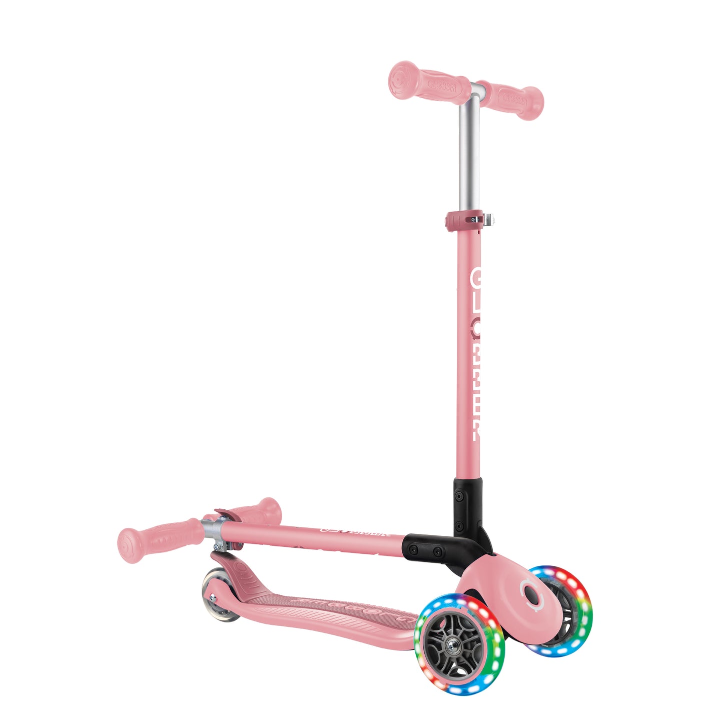 Patinete Globber Luces Rosa