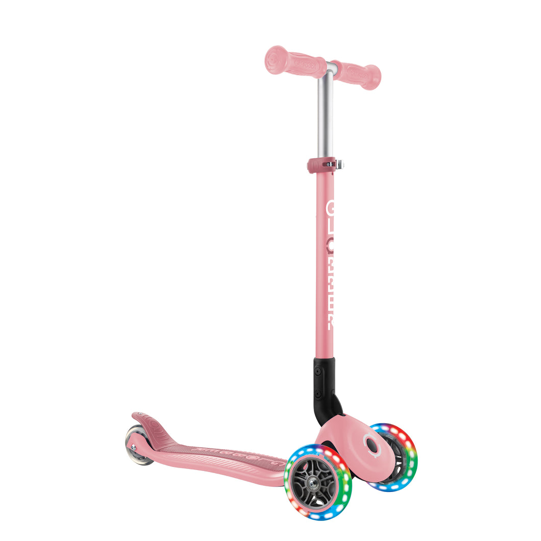 Patinete Globber Luces Rosa