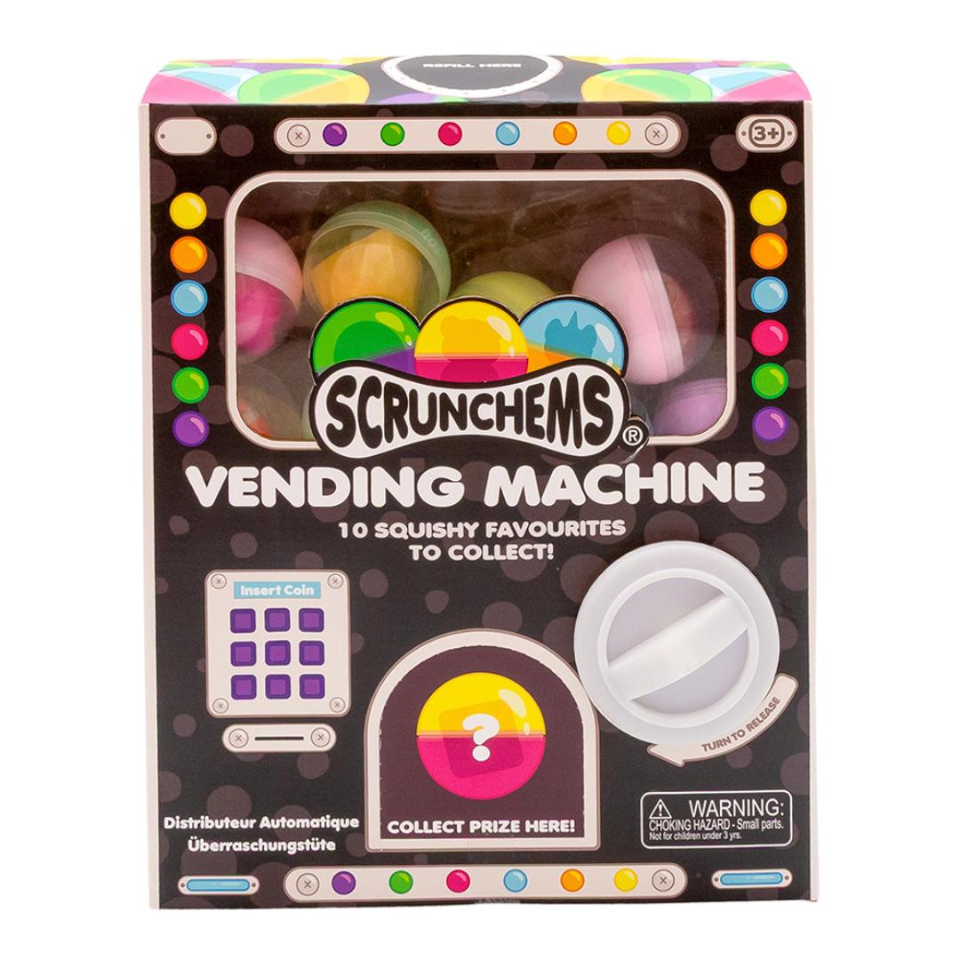 Scrunchems Vending Machine máquina expendedora con 10 squishies