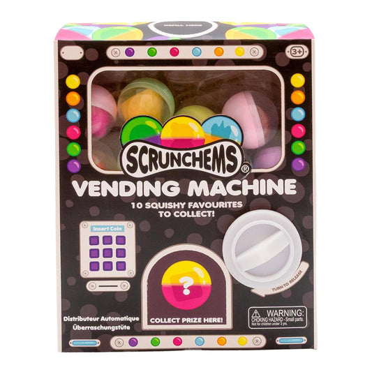 Scrunchems Vending Machine máquina expendedora con 10 squishies