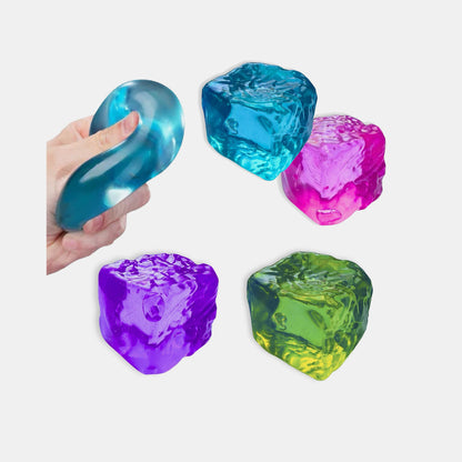 Scrunchems Textured Sugar Cube juguete squishy sensorial