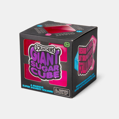 Scrunchems Giant Sugar Cube cubo sensorial gigante