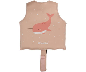 Chaleco Flotador Aprendizaje Narval Peach 3-6 años