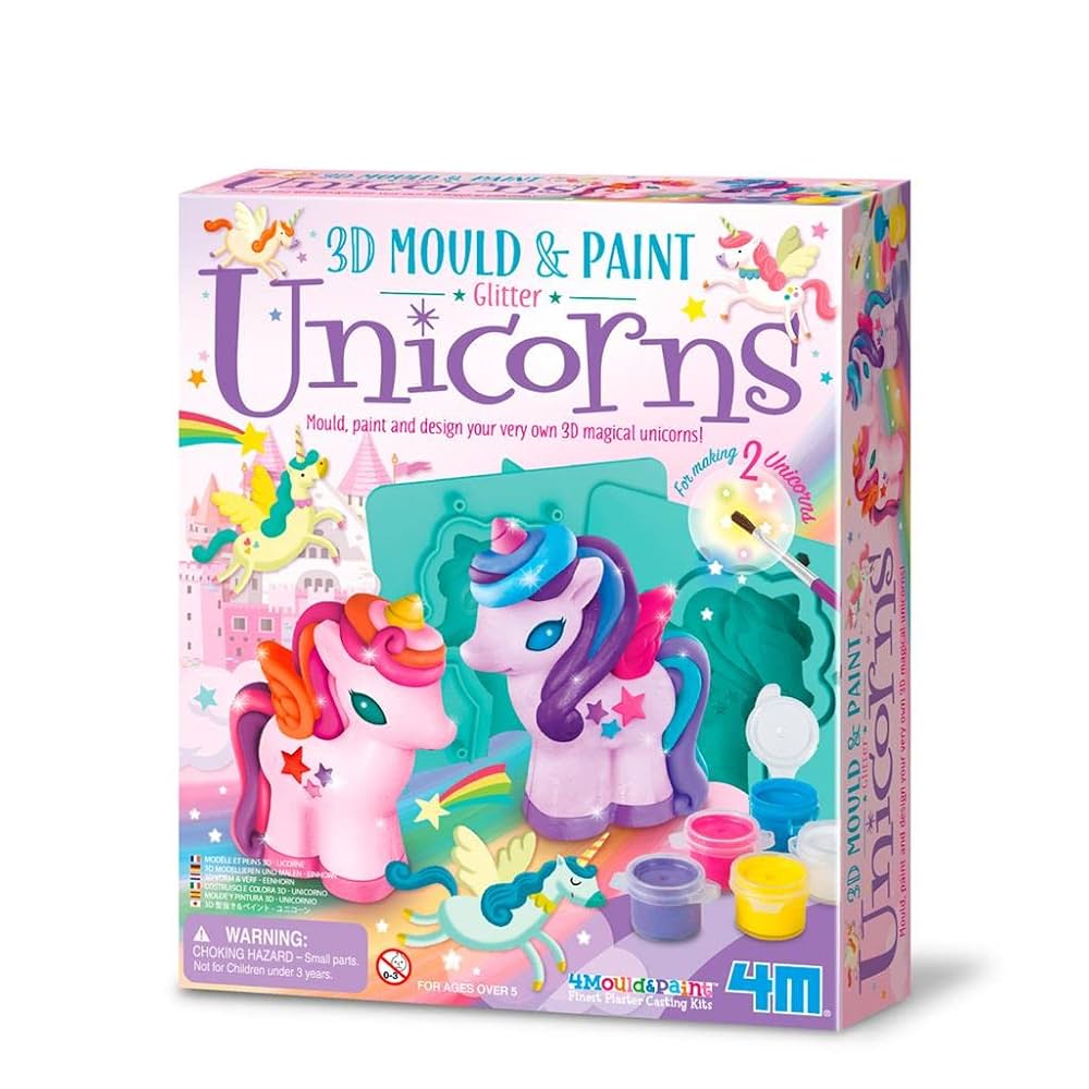 Mould & Paint 3D Unicornios