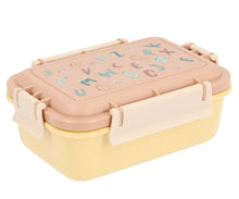 Cargar imagen en el visor de la galería, Caja Almuerzo Bento Funny Letters
