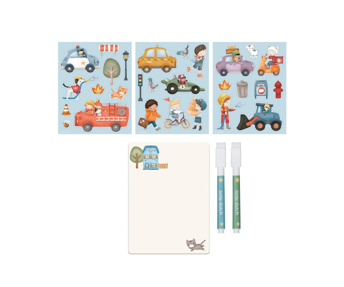 Set de juego magnético vehiculos