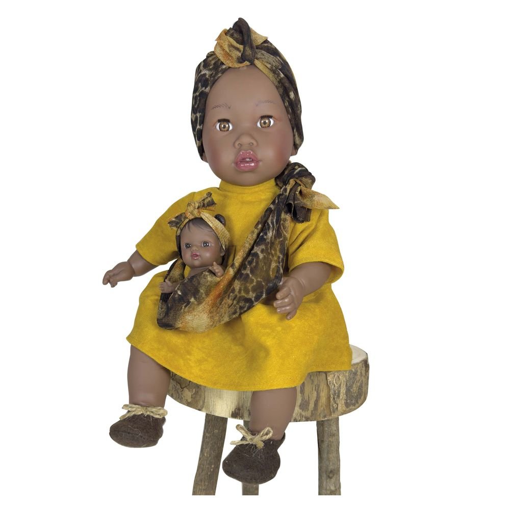 Alika con bebé Ocher