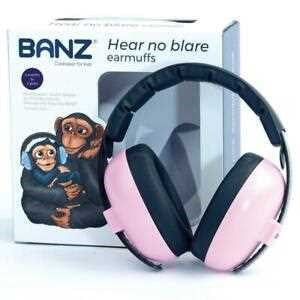 CASCOS BANZ ANTI RUIDO ROSA BABY
