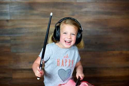 CASCOS BANZ ANTI RUIDO KIDZ BLACK